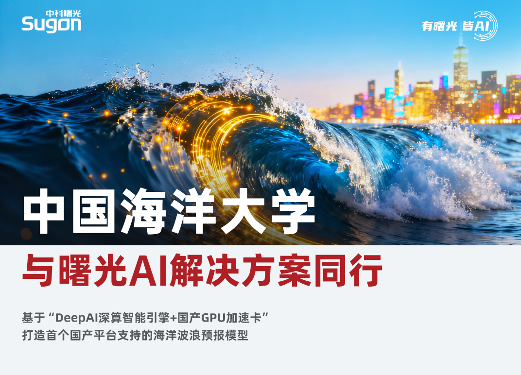 中国海洋大学 × 曙光AI，打造首个基于国产平台的海洋波浪预报模型 第1张